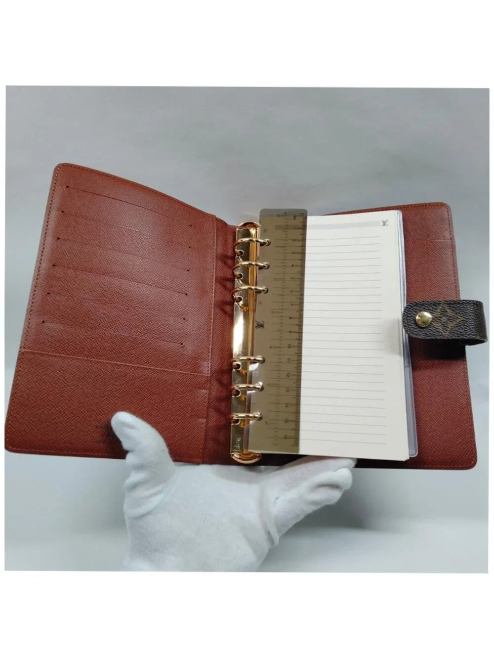Authentic Louis Vuitton Monogram Agenda MM Diary Planner Cover